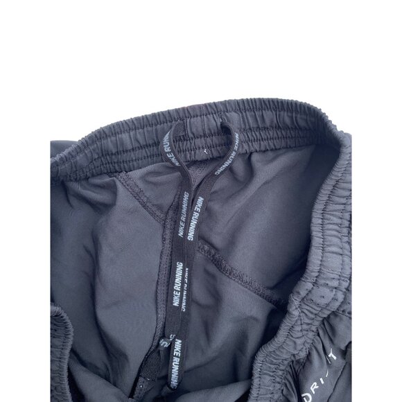 Nike Dri-Fit Women’s Large L LG  Athletic Unlined Shorts drawstring Black - Picture 10 of 11
